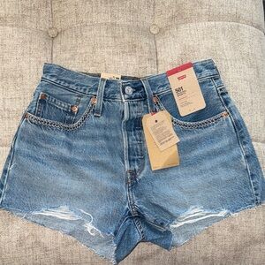 Levi's Women's Classic Blue Jean Shorts